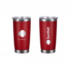 SERO Sailing, Sunfish 20 oz Vacuum Insulated Tumbler, Red, SER-25621