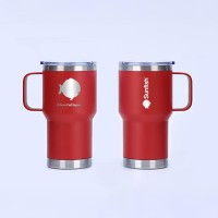 SERO Sailing, Sunfish 20 oz Vacuum Insulated Tumbler with Handle, Red, SER-25625