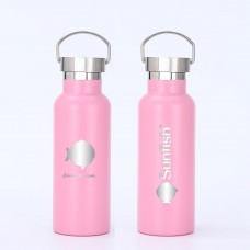 SERO Sailing, Sunfish 17 oz Vacuum Insulated Water Bottle, Pink, SER-25641 SERO Sailing, Sunfish 17 oz Vacuum Insulated Water Bottle, Pink, SER-25641