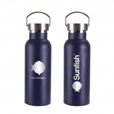 SERO Sailing, Sunfish 17 oz Vacuum Insulated Water Bottle, Blue, SER-25639