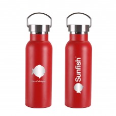 SERO Sailing, Sunfish 17 oz Vacuum Insulated Water Bottle, Red, SER-25640