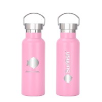 SERO Sailing, Sunfish 17 oz Vacuum Insulated Water Bottle, Pink, SER-25641
