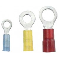 Ancor, Nylon Insulated Ring Terminal, 22-18 #8 100/Pk, 220202