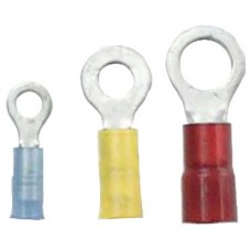 Ancor, Nylon Insulated Ring Terminal, 22-18 #8 100/Pk, 220202