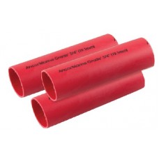 Ancor, 3/4X3 Red Battery Cable Tube 3/Pk, 326603