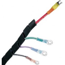 Ancor, Spiral Wrap-Black 3/8