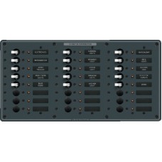 Blue Sea, DC 24 Position Circuit Breaker Panel, 8264