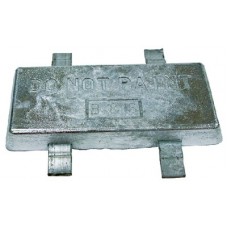 Bossler & Sweezey, Zinc Weld On 1-1/4 X 6 X 12, BSMWO114X6X12