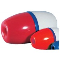 Cal June, Red/White Locking Rope Floats, 5