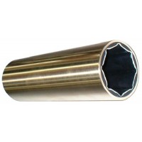 Morse Rubber LLC, 1 X 1 1/4 X 4 Brass Bearing, BLACKFISH