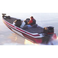 Carver, 16' O/B Wide Body Bass Boat Cover, Poly Guard, 77216P