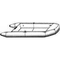 Carver, 9' Blunt Nose Inflatable Boat Cover, Poly Guard, 7INF9BP