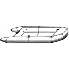 Carver, 9' Blunt Nose Inflatable Boat Cover, Poly Guard, 7INF9BP