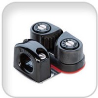 Harken, Micro Carbo Cam Base w-Bullseye, 379