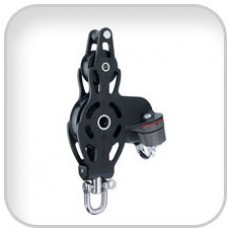 Harken, 75mm ESP Fiddle w-Cam & Becket, 6099