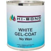 Hi Bond, White Gel Coat No Wax Qt W/Hdr, 701440