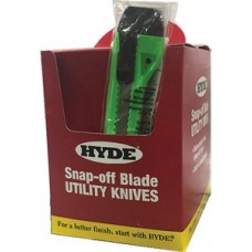 Hyde Tools, Snap Knife Dspy Bckt 18mm 25Pc, 49697