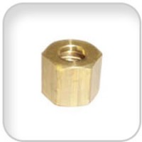 Westerbeke, Nut, compression 1/4 brass, 016676