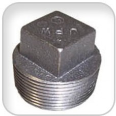 Westerbeke, Plug 1-1/2 npt sq head iron, 019324