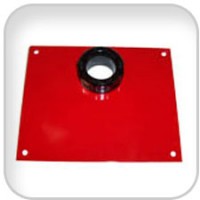 Westerbeke, Cover, genset panel red, 035303