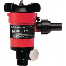 Johnson Pump, Dual Port Livewell/Washdown Pump, 500 GPH, 48503