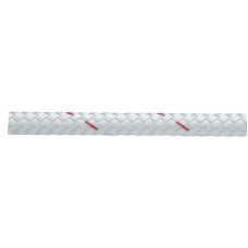 New England Ropes Inc, White Sta-Set Polyester Double Braid, 5/16