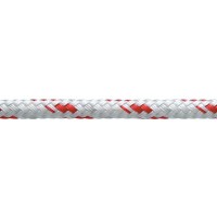 New England Ropes Inc, Red Sta-Set Polyester Double Braid, 3/16