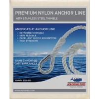 New England Ropes Inc, Anchorline 3/8 X 100 Nylon, 60601200100