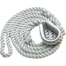 New England Ropes Inc, 3-Strand Mooring Pendant 5/8
