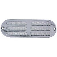 Perko, 6 X 2 Ventilator Chrome Plated Zinc, 1271DP0CHR
