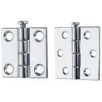 Perko, 2-1/2X2-1/2 Rem Pin Hinge(1Pr, 1293DP6CHR