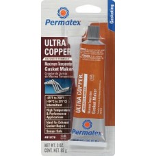 Permatex, Ultra Copper<sup><sup>&Reg;</sup></sup> Hi-Temp RTV Silicone Gasket Maker, 81878