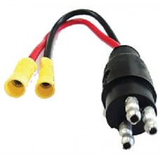 Rig Rite, OEM 2 Wire Trolling Motor Plug, 470