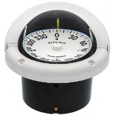 Ritchie, Helmsman Compass-Flush Mt., Flat Dial, White, HF742W