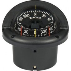 Ritchie, Helmsman Compass-Flush Mt., Combi Dial, Black, HF743