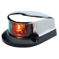 Seachoice, Chrome Zamak Economy Bi-Color Bow Light, 05021