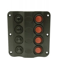 Seachoice, LED 4 Gng Circut Breaker Panel, 12321