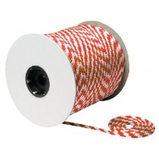 Seachoice, Red/White Solid Braid MFP Multi-Purpose Spool (Derby Rope), 3/8 x 500', 42770
