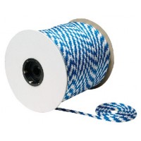 Seachoice, Blue/White Solid Braid MFP Multi-Purpose Spool (Derby Rope), 3/8 x 500', 42780