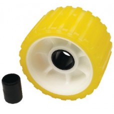 Seachoice, Yellow Ribbed Wobble Roller, 56540