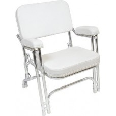 Seachoice, Folding Deck Chair, White, 78501