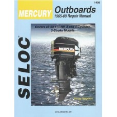 Seloc Manuals, Seloc Marine Tune-Up Manuals, Mariner Outboards Vol I 77-89 1&2Cy, 1400