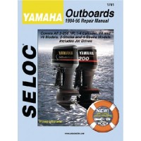 Seloc Manuals, Seloc Marine Tune-Up Manuals, Yamaha 2 Stroke Outboards 2-250 Hp, 1703