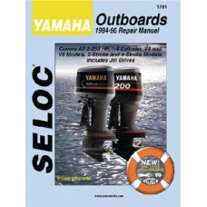 Seloc Manuals, Seloc Marine Tune-Up Manuals, Yamaha 2 Stroke Outboards 2-250 Hp, 1703