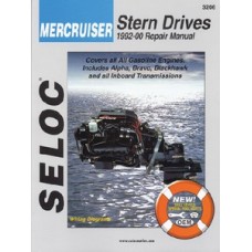 Seloc Manuals, Seloc Marine Tune-Up Manuals, Mercruiser Sterndrive All, 3206