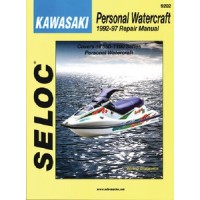 Seloc Manuals, Seloc Marine Tune-Up Manuals, PWC Vol.I, All Kawasaki 73-91, 9200