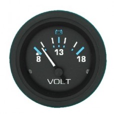 Sierra, 12V Voltmeter Eclipse 2 Inch, 68408P