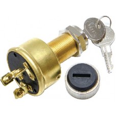 Sierra, 3 Position Brass Ignition Switch, MP39080-1