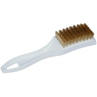 Star Brite, Small Plastic Utility Brush, Brass Bristles, 40069