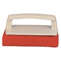 Star Brite, Scrub Pad W/Handle Med Red, 40130